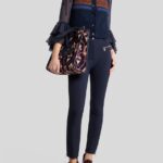 SLIM FIT PANT WITH ZIP