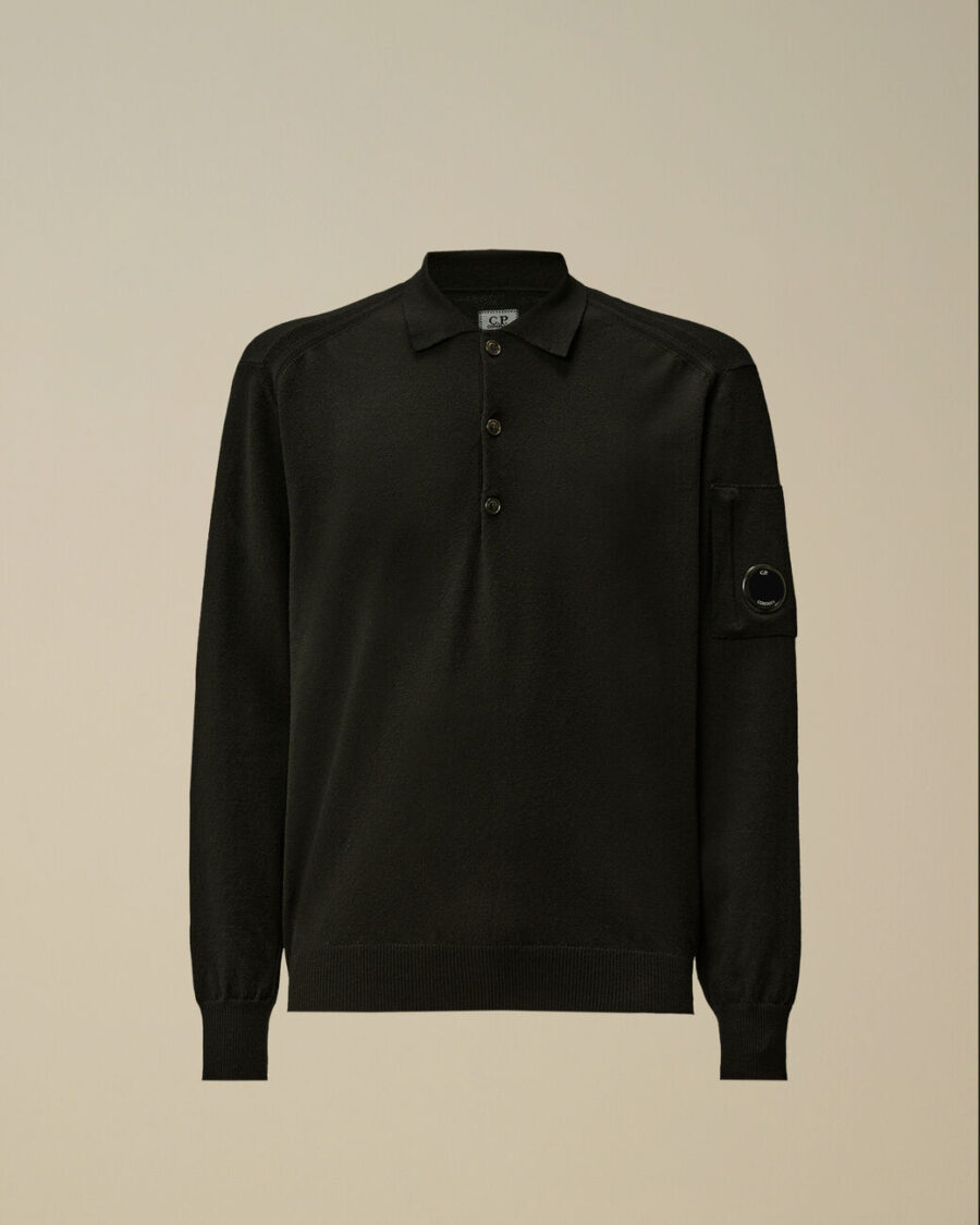 EXTRA FINE MERINO WOOL POLO