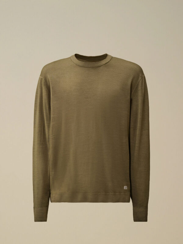 MERINO WOOL CREWNECK SWEATER
