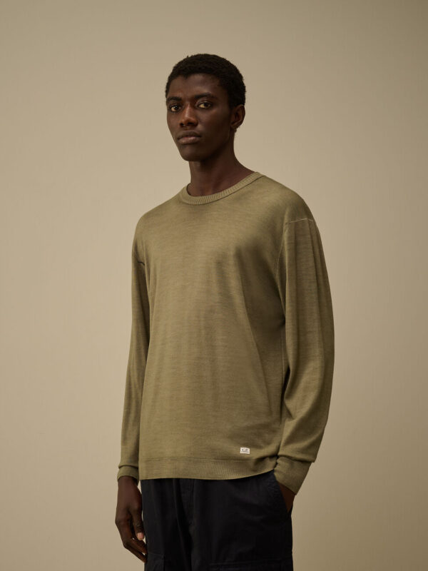 MERINO WOOL CREWNECK SWEATER