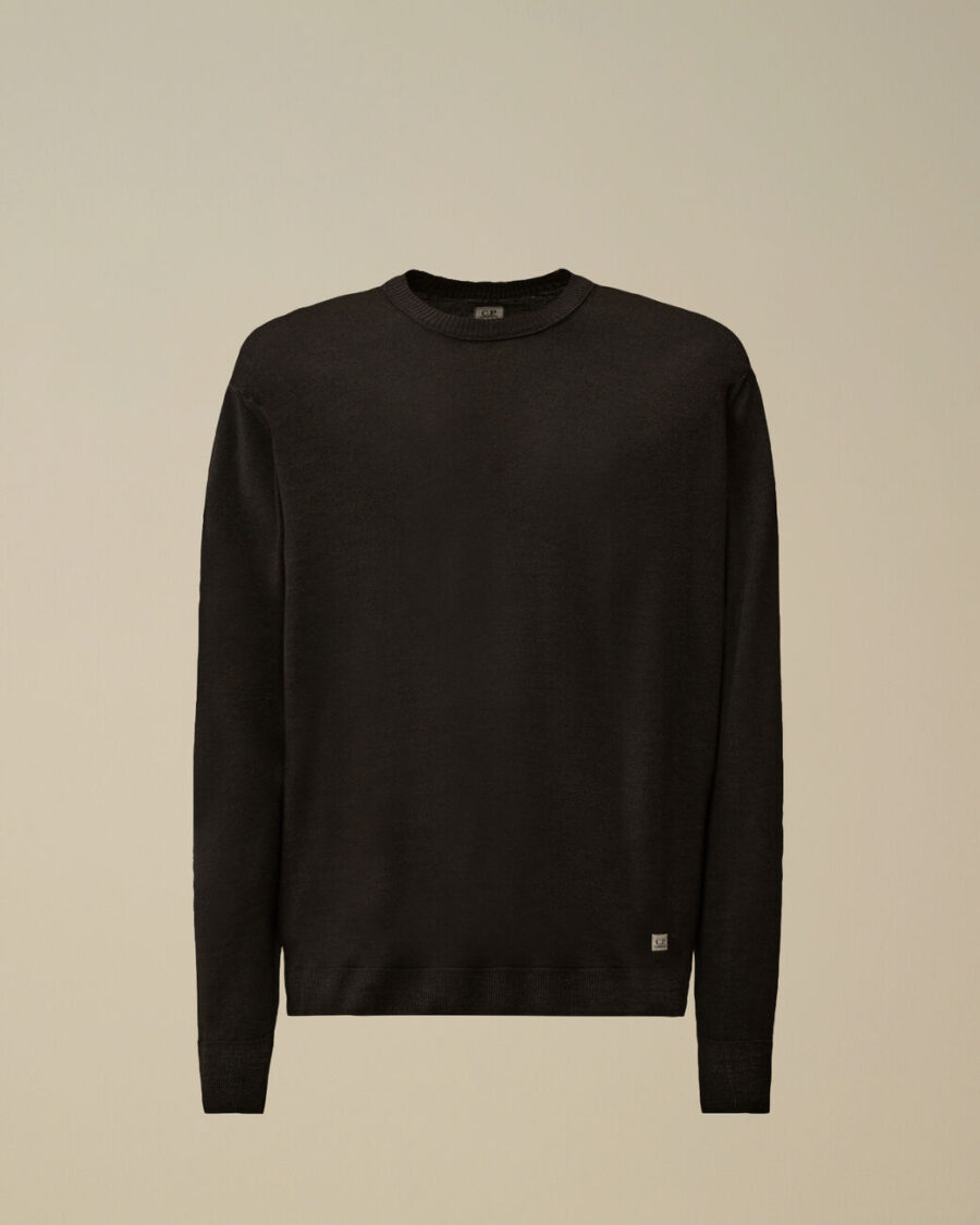 MERINO WOOL CREWNECK SWEATER