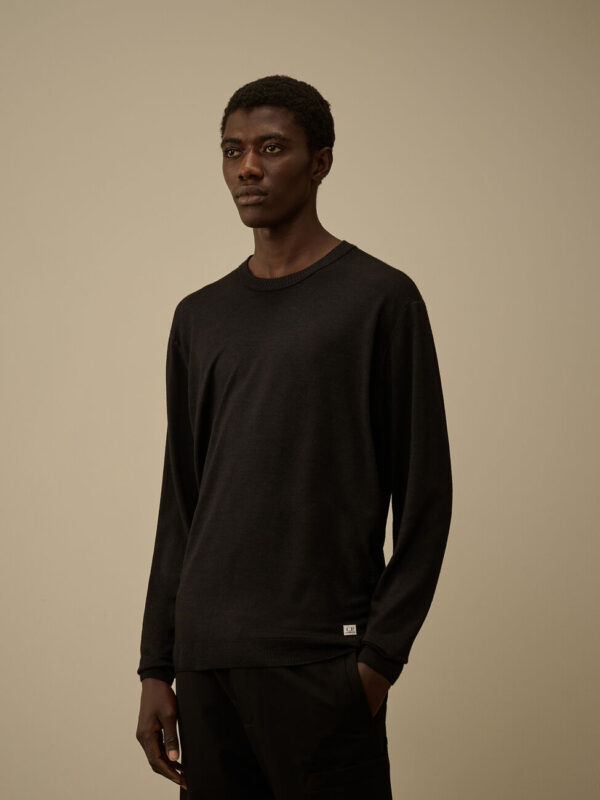MERINO WOOL CREWNECK SWEATER