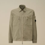 CORDUROY LENS ZIPPED OVERSHIRT