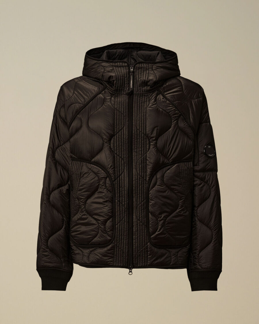 LINER HOODED PADDED COAT