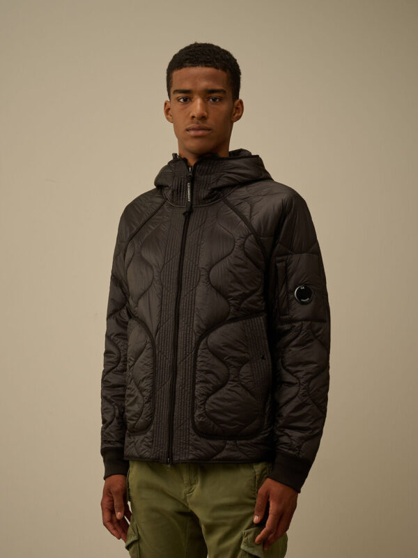LINER HOODED PADDED COAT