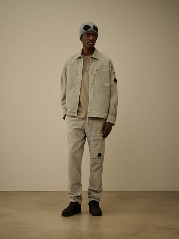 CORDUROY LENS CARGO PANTS