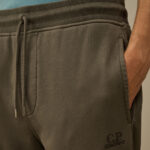 DIAGONAL FLEECE TRACKPANTS