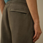 DIAGONAL FLEECE TRACKPANTS
