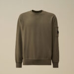 DIAGONAL FLEECE SWEATSHIRT