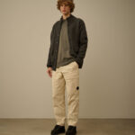 DIAGONAL FLEECE SWEATSHIRT