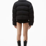 REFLECTIVE LOGO PUFFER COAT