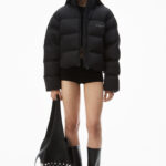 REFLECTIVE LOGO PUFFER COAT