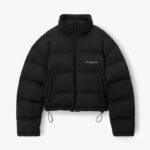 REFLECTIVE LOGO PUFFER COAT