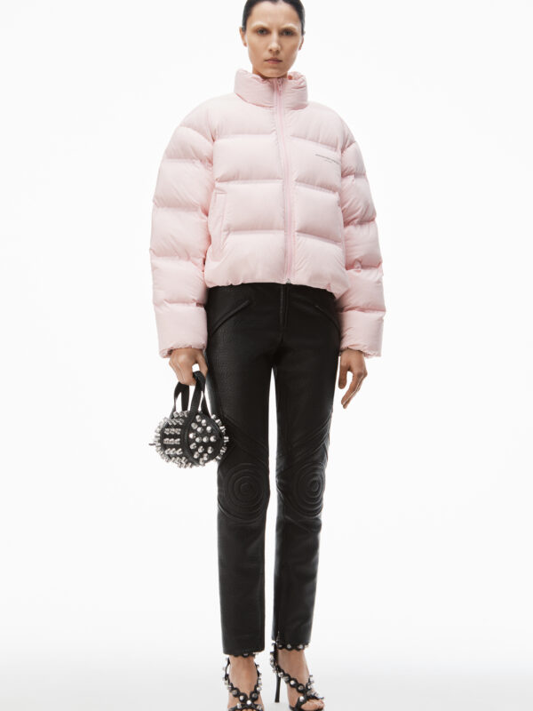 REFLECTIVE LOGO PUFFER COAT