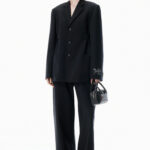 WOOL MOHAIR BLAZER