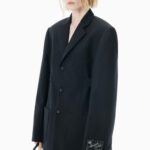 WOOL MOHAIR BLAZER