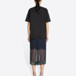 BUTTONED HEAVY COTTON TEE