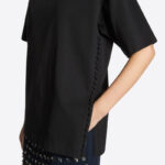 BUTTONED HEAVY COTTON TEE