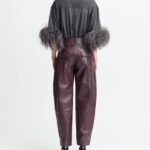 ALCEA TROUSER IN LEATHER