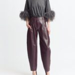 ALCEA TROUSER IN LEATHER