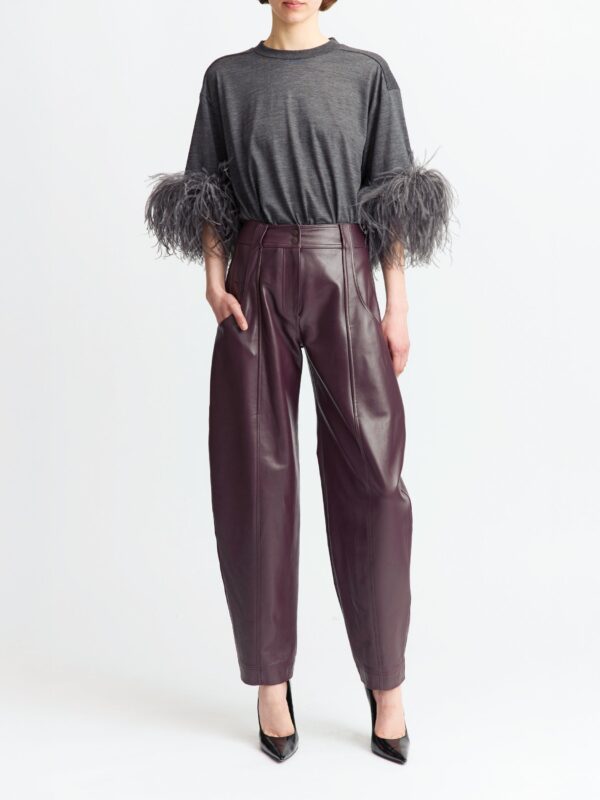 ALCEA TROUSER IN LEATHER