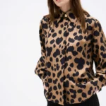 CHARLIE LEOPARD BLOUSE