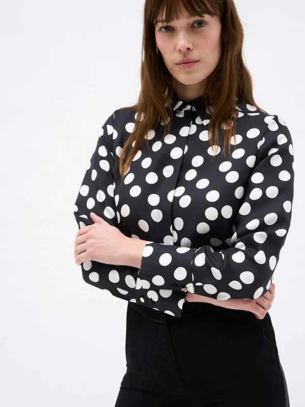 ROBBIE POLKA DOTS BLOUSE