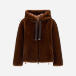 FAUX FUR BOMBER JACKET