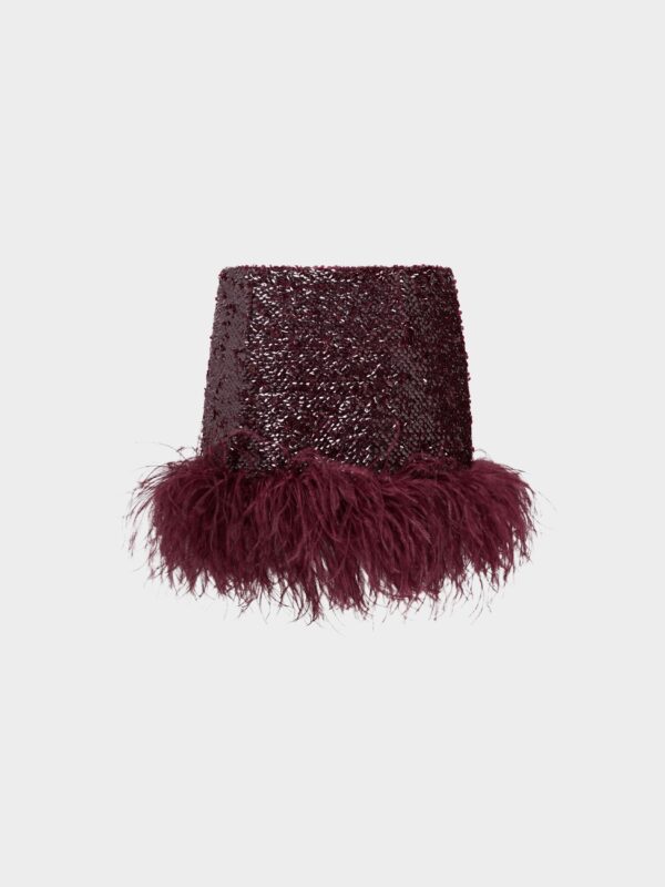 GIACI MINI SKIRT IN SEQUIN