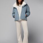 DAPHNEDOWN JACKET IN DENIM