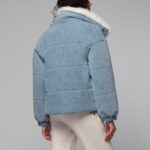 DAPHNEDOWN JACKET IN DENIM