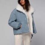 DAPHNEDOWN JACKET IN DENIM