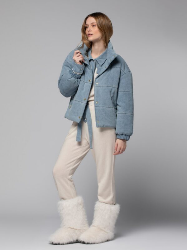 DAPHNEDOWN JACKET IN DENIM
