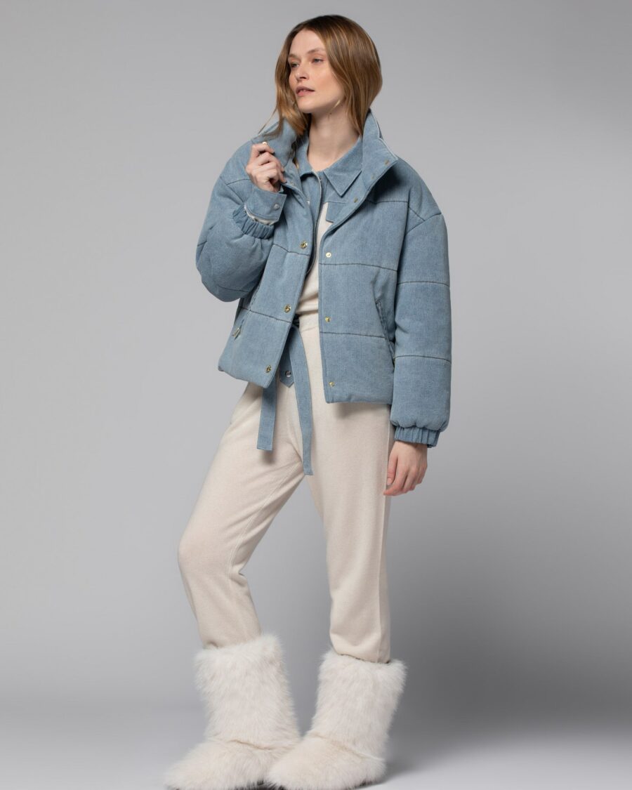 DAPHNEDOWN JACKET IN DENIM