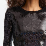 LOIDA TOP IN SEQUIN