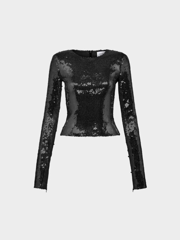 LOIDA TOP IN SEQUIN