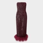 MINELLI MIDI DRESS IN SEQUIN