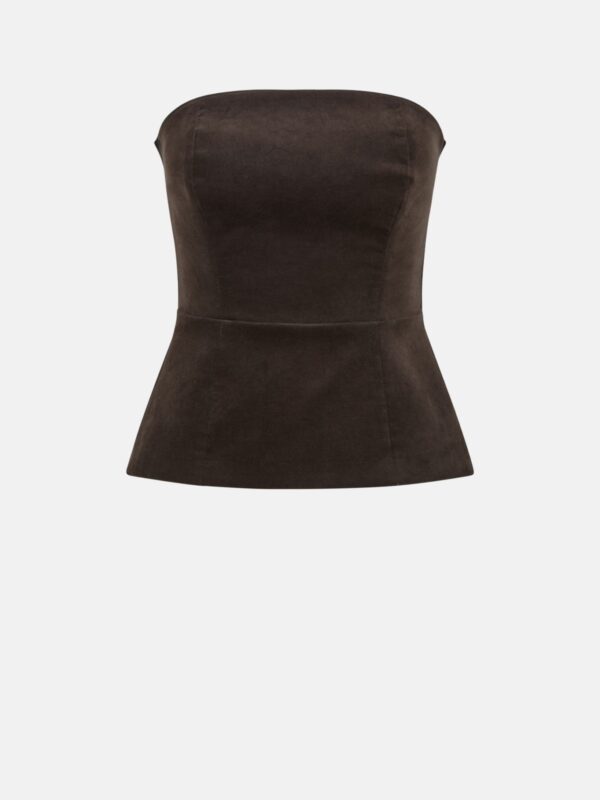 VELVET BUSTIER