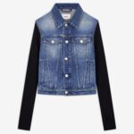 HYBRID RIB DENIM JACKET