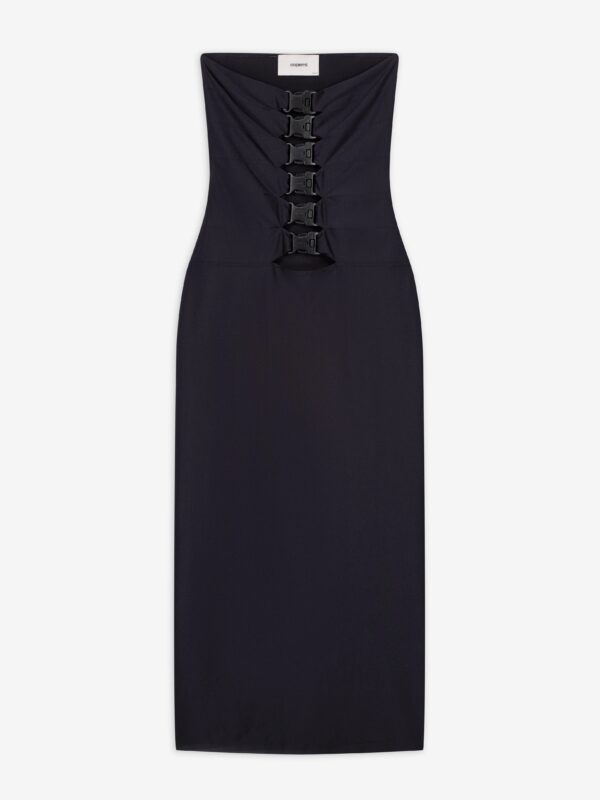 MULTI BUCKLE DRESS