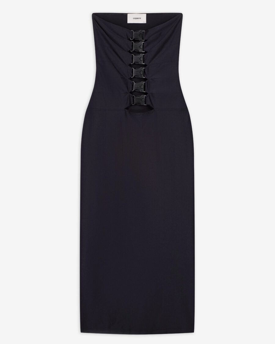 MULTI BUCKLE DRESS