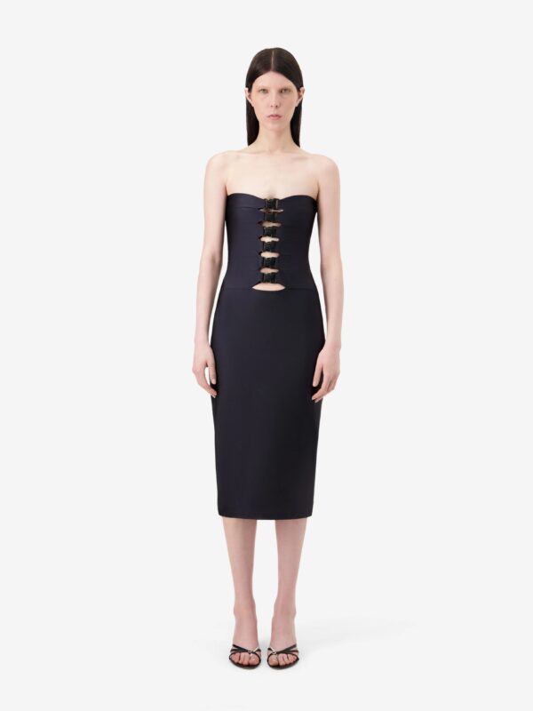 MULTI BUCKLE DRESS