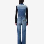 HYBRID RIB DENIM JACKET