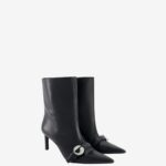 ANKLE HEELED BELT BOOTS