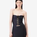 MULTI BUCKLE DRESS