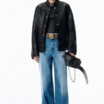 STRAIGHT LEG DENIM JEANS