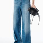 STRAIGHT LEG DENIM JEANS