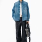 DENIM BUTTON DOWN SHIRT