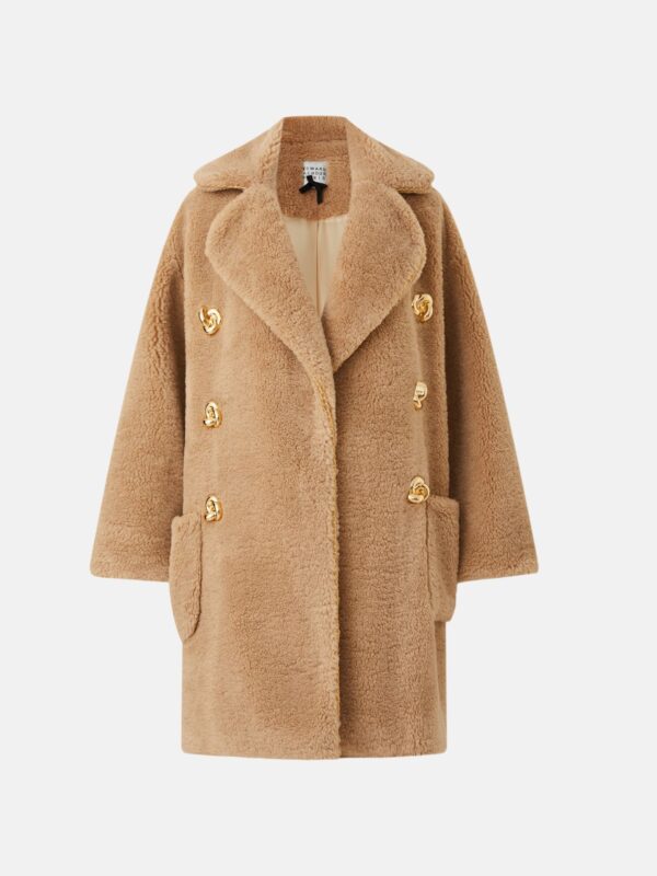 TEDDY COAT IN ECO PLUSH