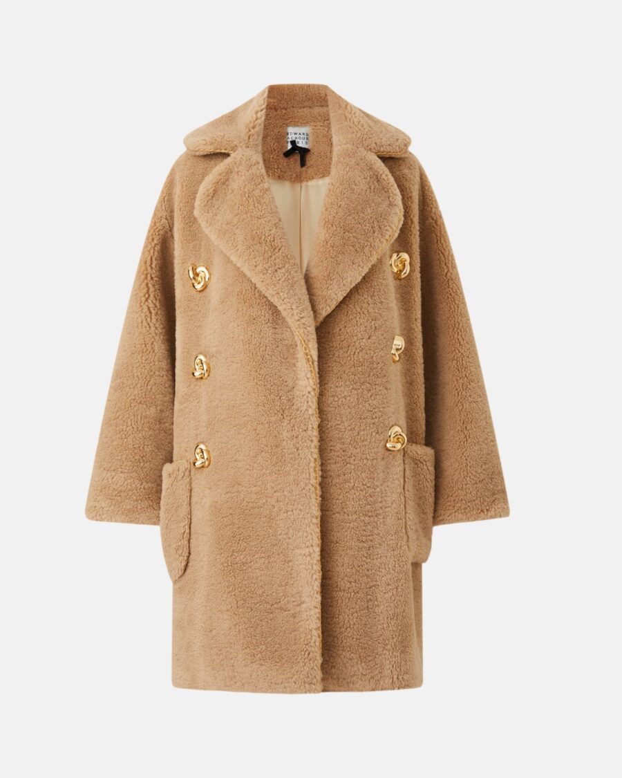 TEDDY COAT IN ECO PLUSH